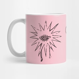 Creepy Sun and Moon Mug